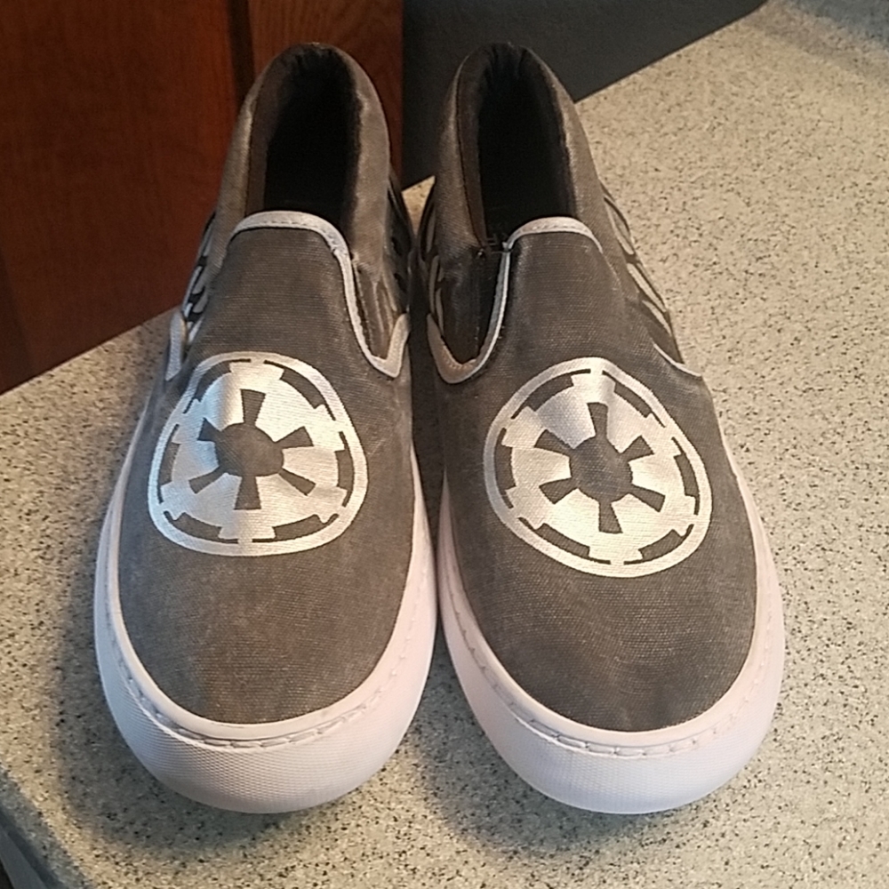 Star wars sperry shoes, sz 8.5m